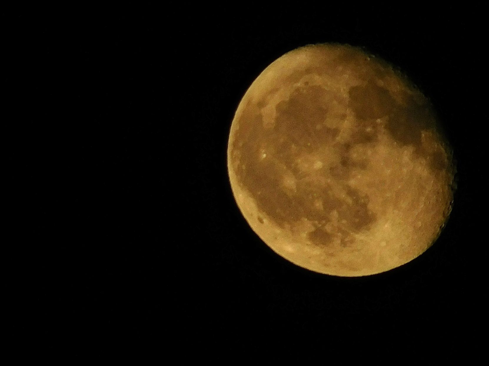 Moon over Bismarck